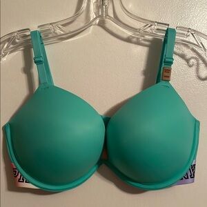 🔴 Victoria’s Secret PINK Women's Wear Everywhere Super Push-up Bra (34DD) NWT